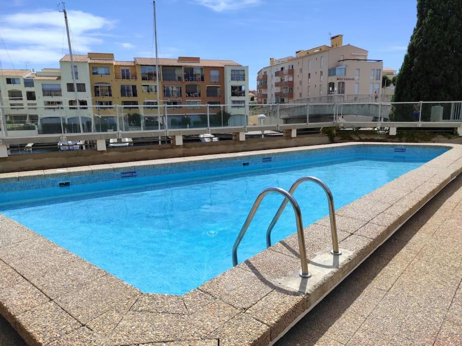 Confortable Appartement Grande Terrasse Piscine Parking Clim アグド エクステリア 写真